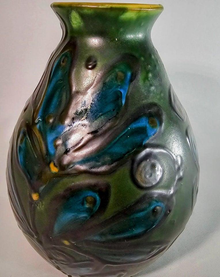 Vase, Herman Kähler, motiv: