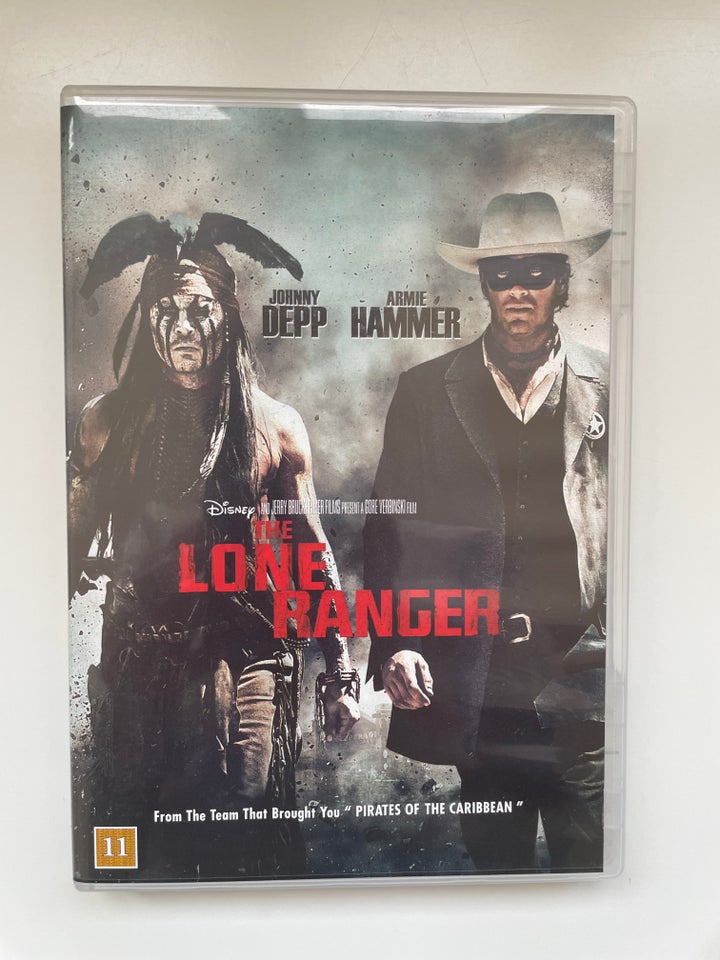 The Lone Ranger DVD eventyr