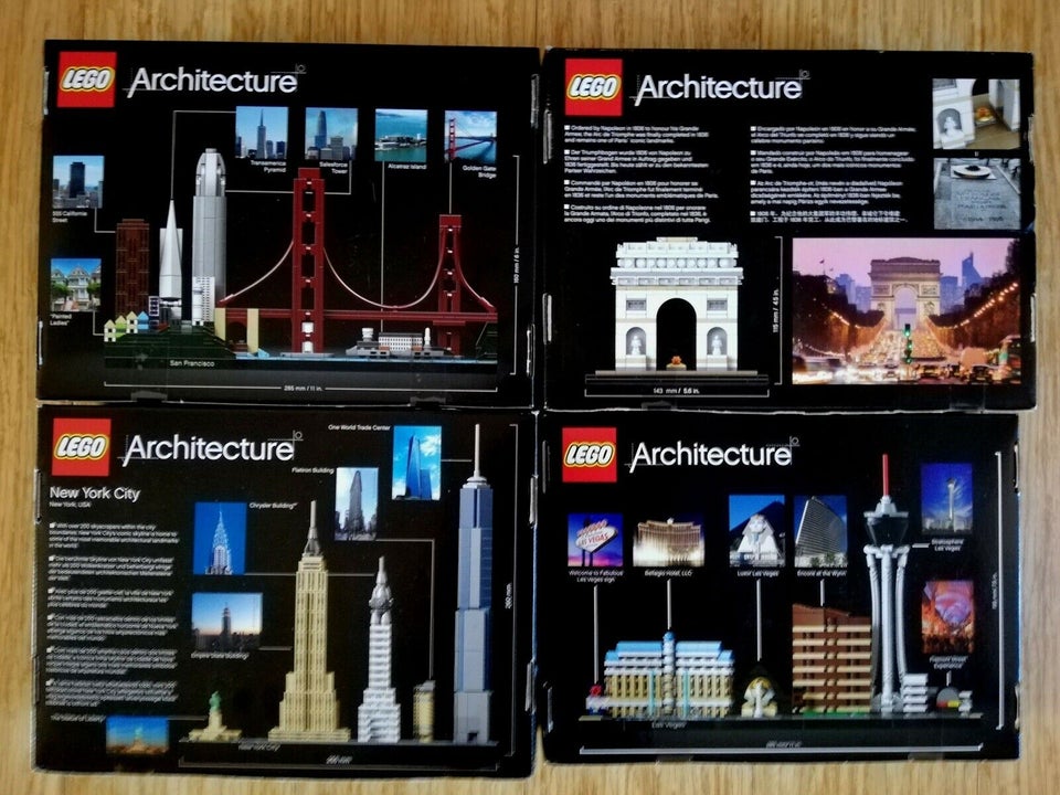 Lego Architecture 21036 21043