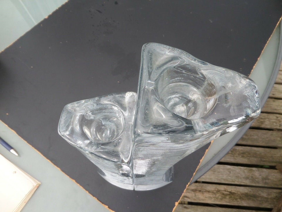 GLAS SKULPTUR quot;DET ELSKENDE PARquot;