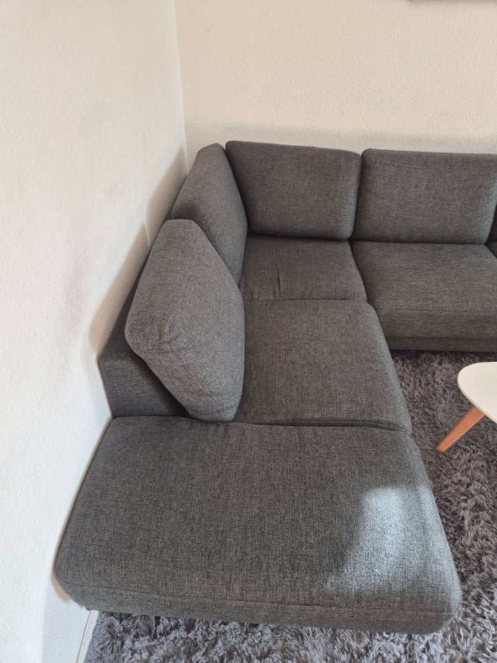 Sofa, stof, 5 pers.