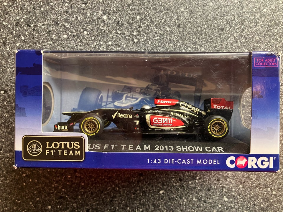 Modelbil, Corgi Lotus F1, skala