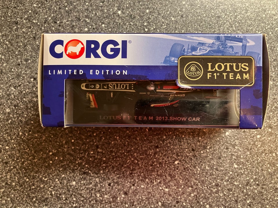 Modelbil, Corgi Lotus F1, skala