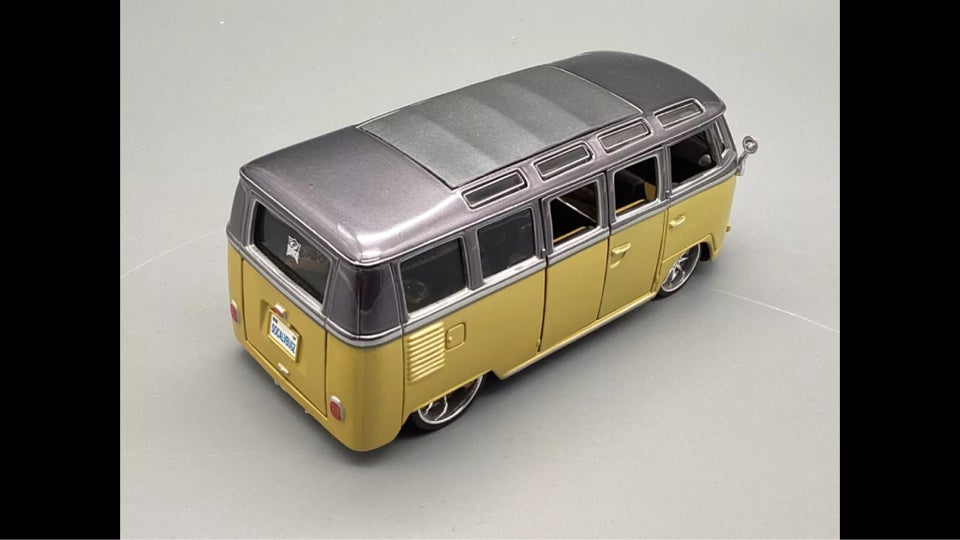 Modelbil, VW T1 Samba Bus Maisto