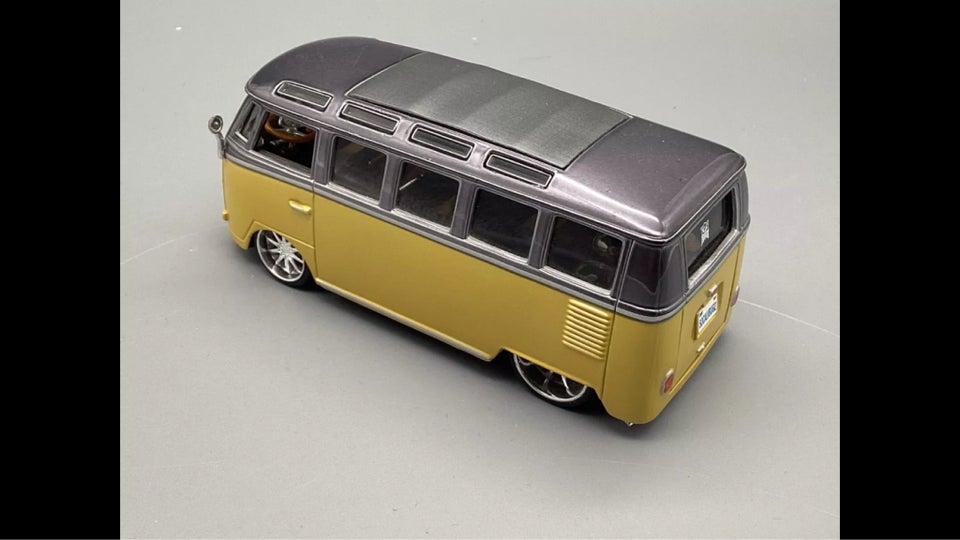 Modelbil, VW T1 Samba Bus Maisto