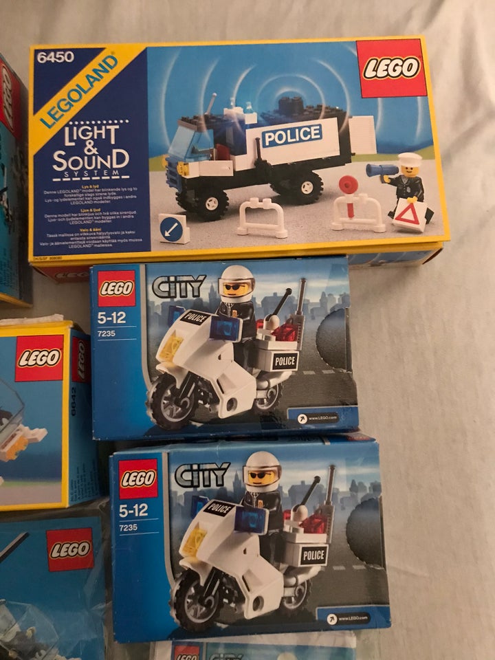 Lego andet 6354 + 6450 + 6642 + 7235