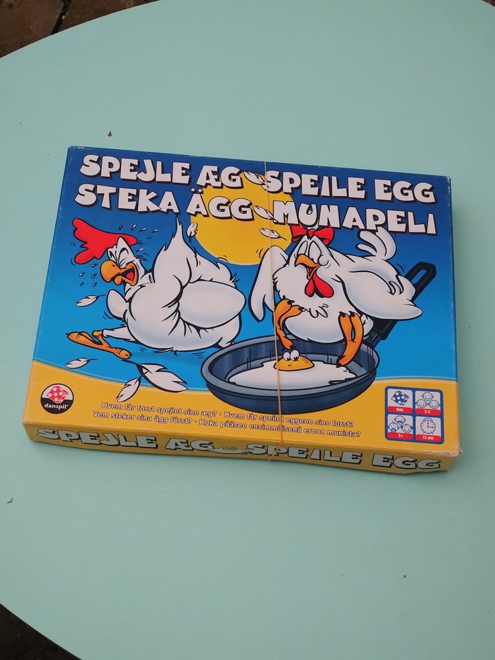 Spejlæg, børnespil, brætspil