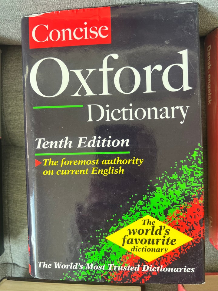 Oxford Dictionary , Concise