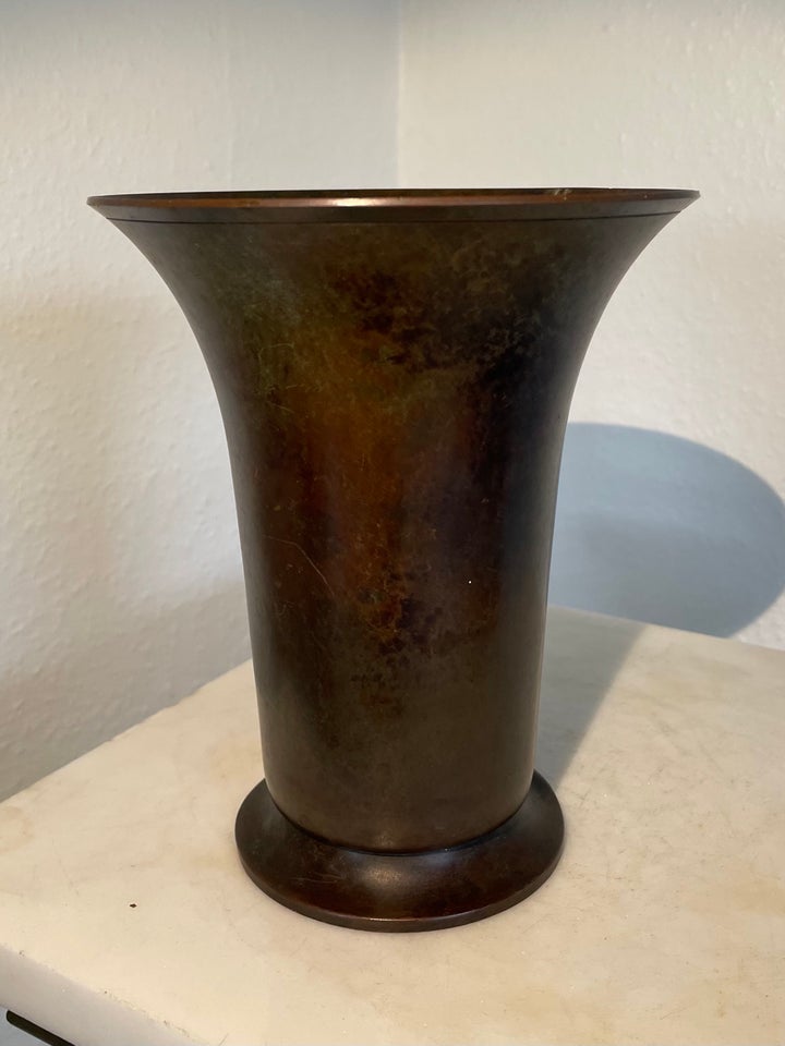 Vase, Bronzevase, Just Andersen