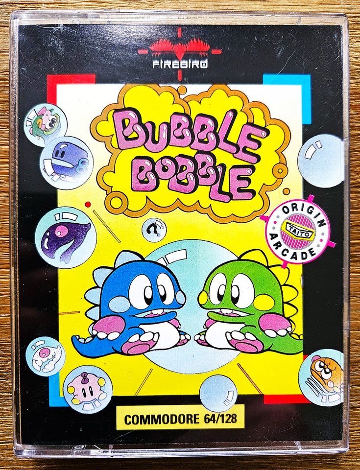 BUBBLE BOBBLE, Commodore 64  C128