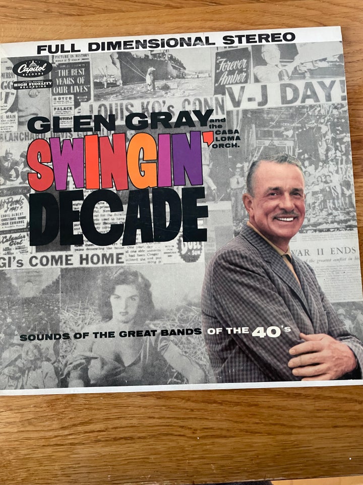 LP, Glen Gray ( 1. Press), Swingin'