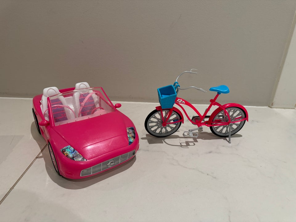 Barbie, Bil og cykel