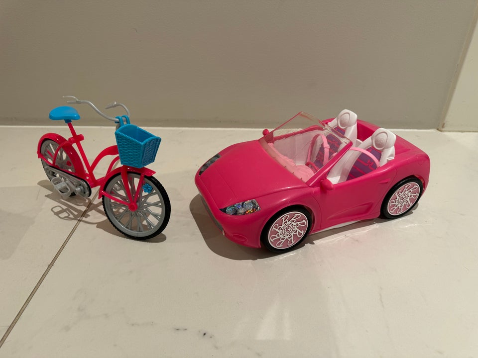 Barbie, Bil og cykel