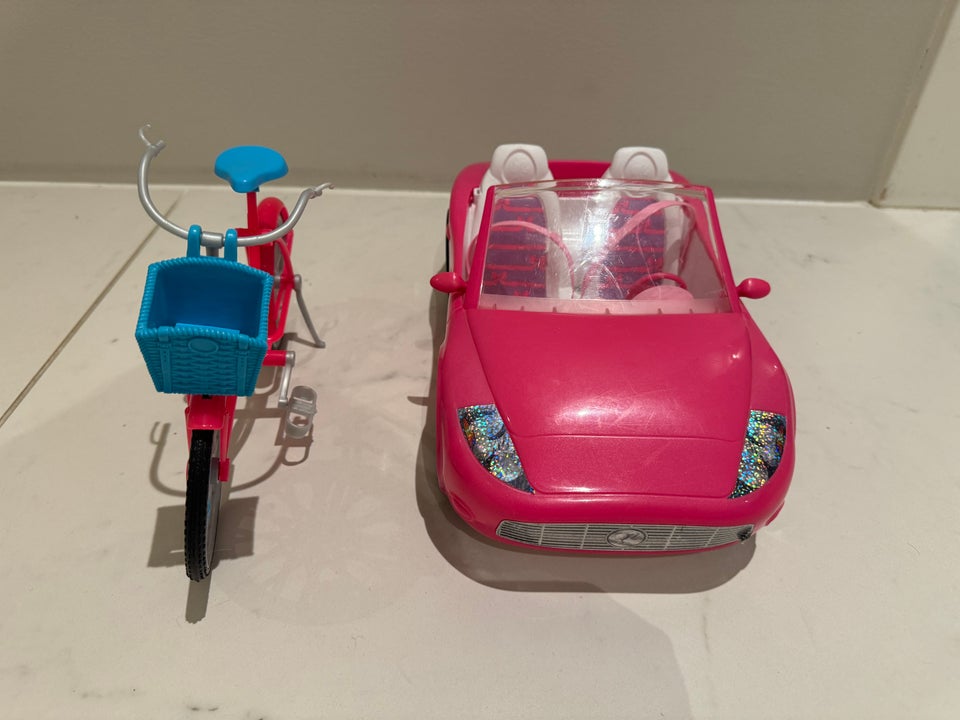 Barbie, Bil og cykel