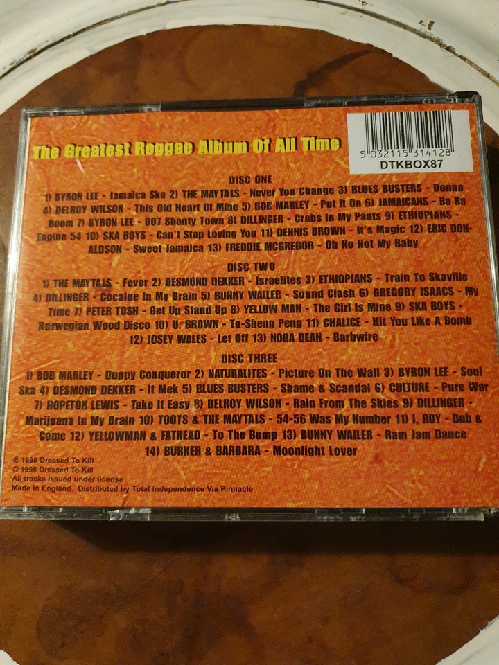 Div. Reggae, 3 cd: The greatest