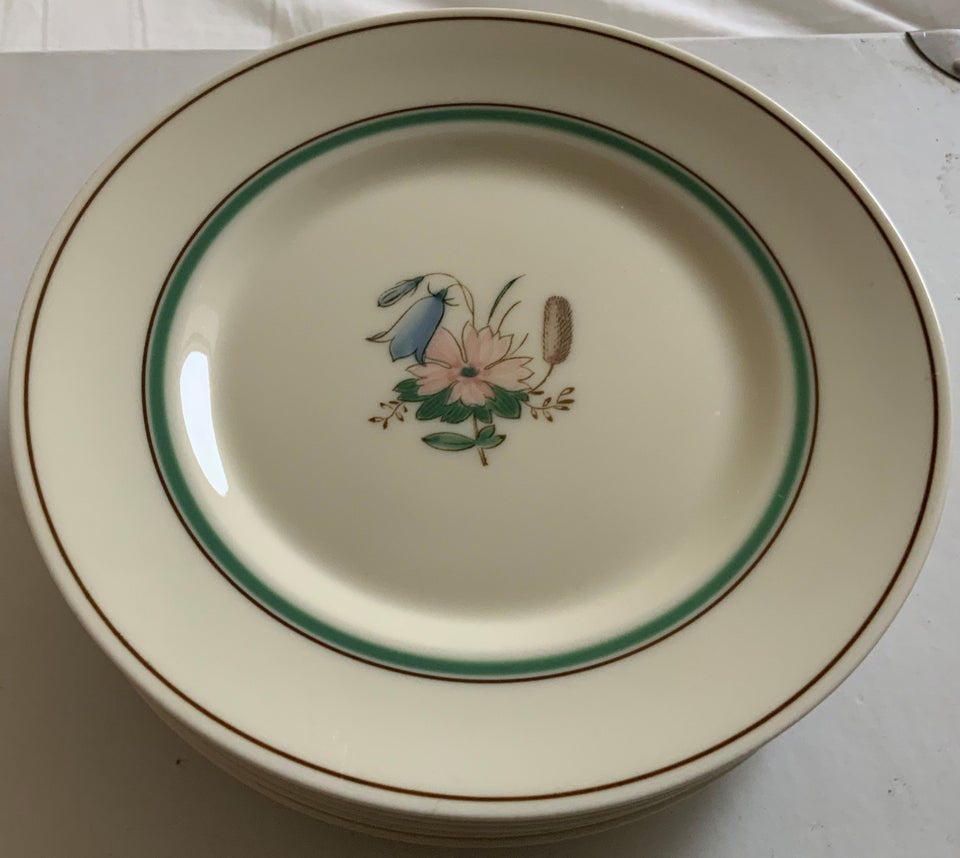 Porcelæn Kagetallerkener Royal