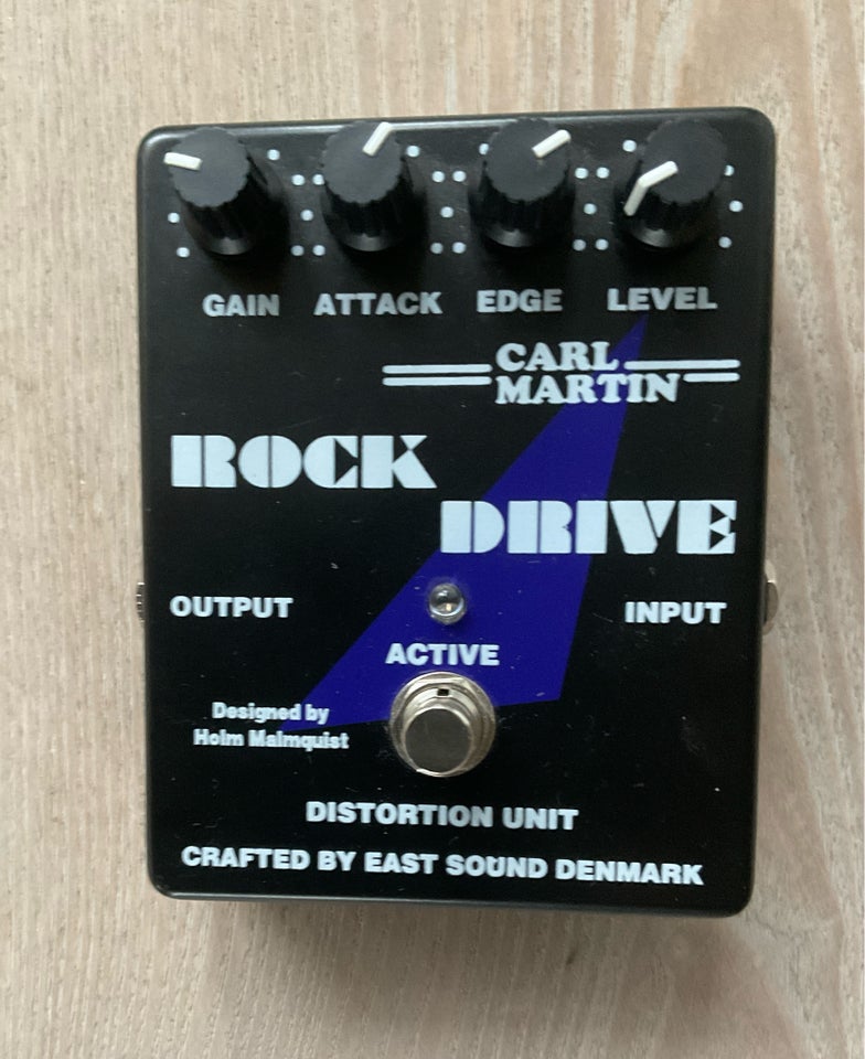 Distortion pedal , Carl Martin Rock