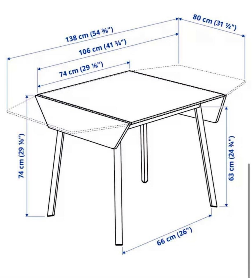 Spisebord, Træ, IKEA