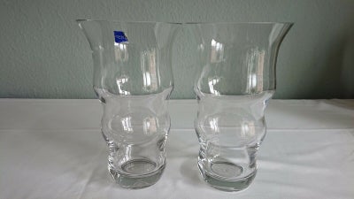 Vase Glasvase Lyngby glas