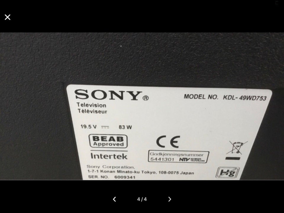 LED, Sony