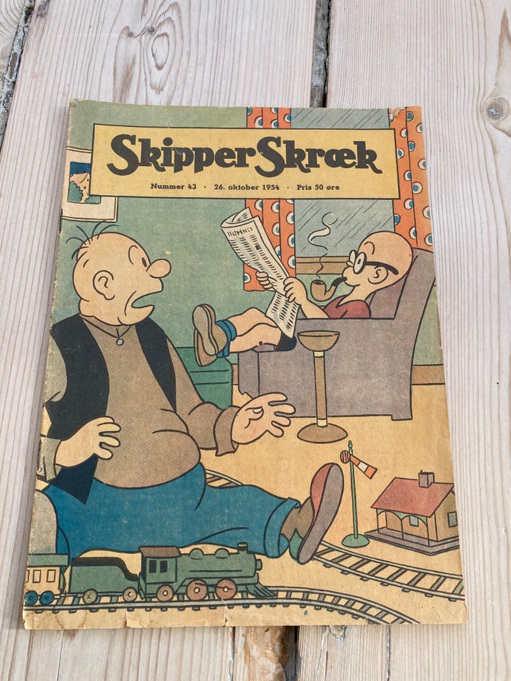 Skipper Skræk, Blad