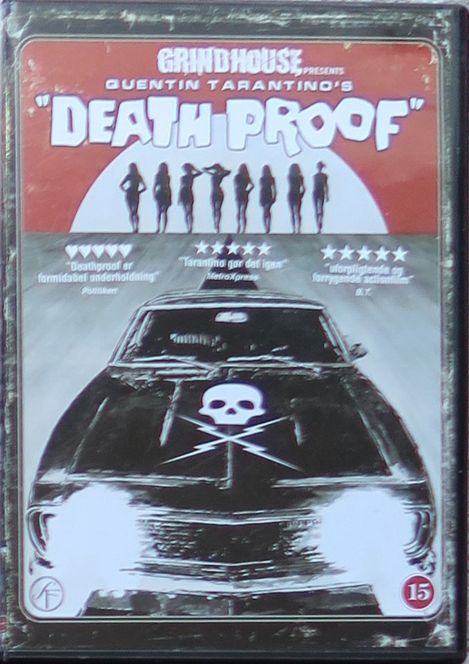 Death proof, DVD, action