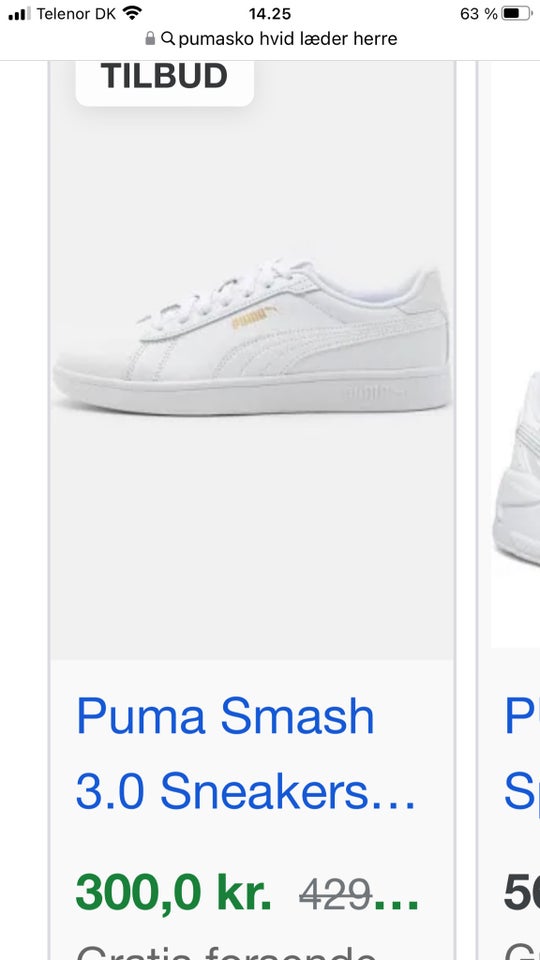 Sneakers, Puma Smash, str. 42