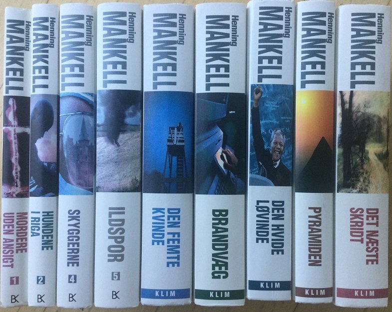 Wallander serien nr 1-9 Henning