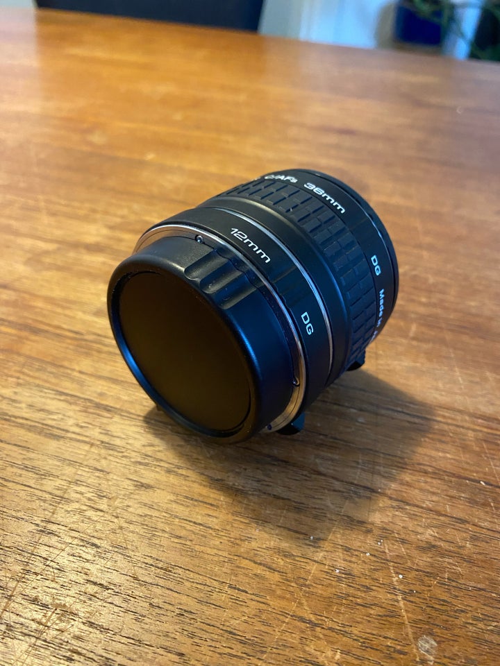 Extension tube, Canon, 12mm og 36mm