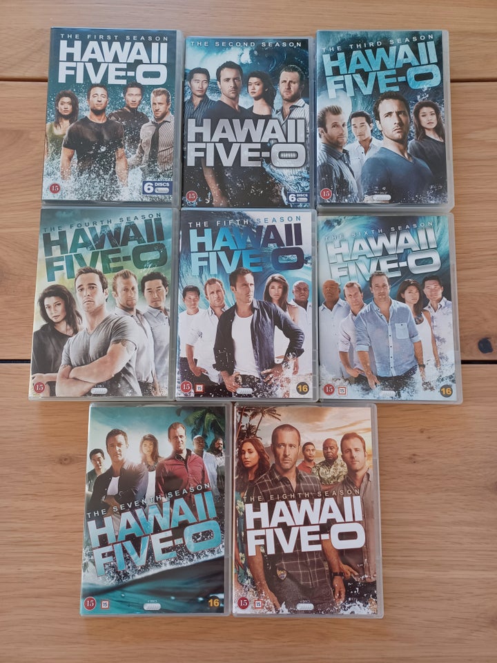 Hawaii five - 0, DVD, TV-serier