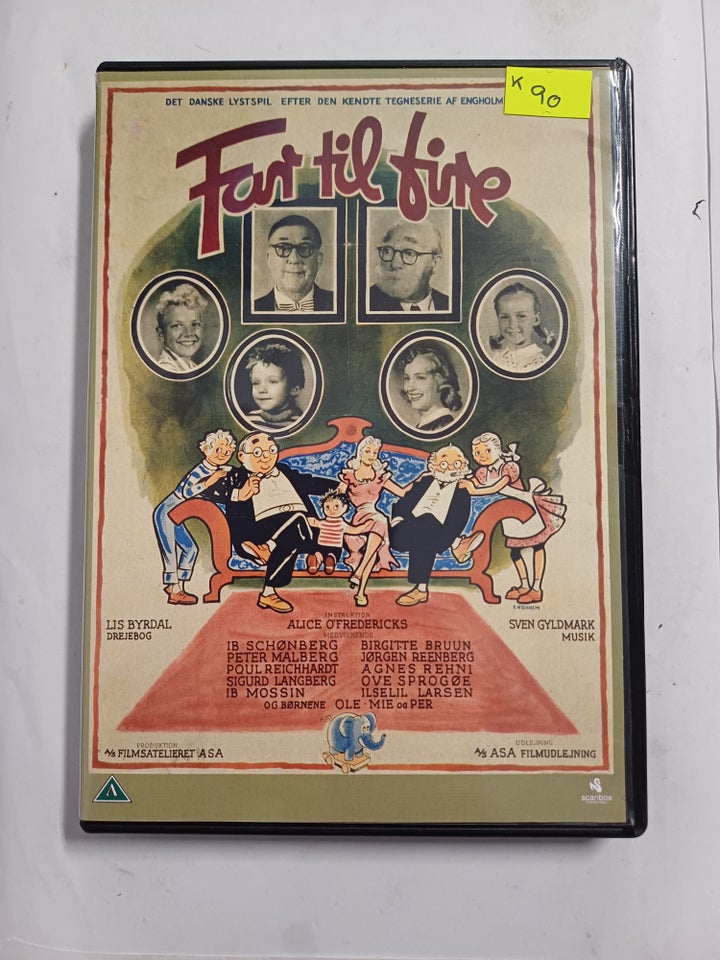 Far til fire, DVD, familiefilm