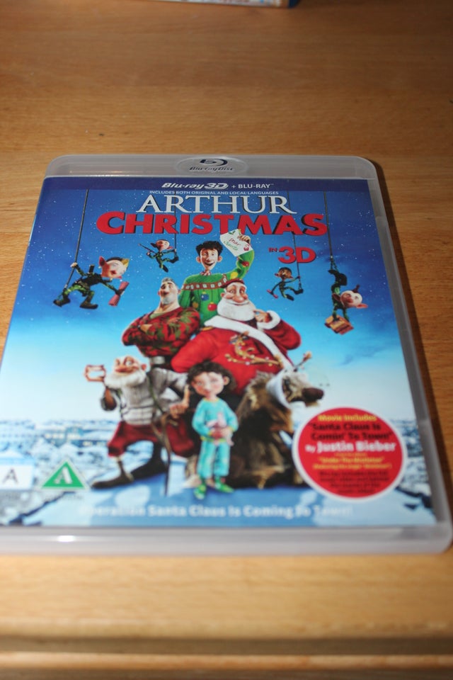 Arthur Christmas 3D, Blu-ray,