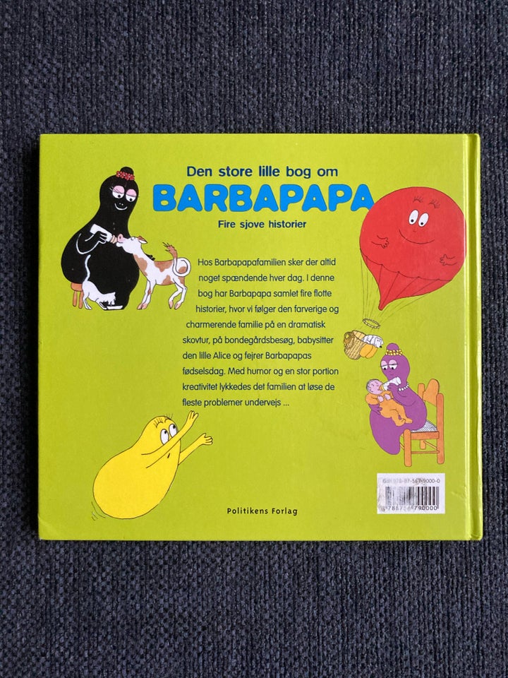 Den store lille bog om Barbapapa ,