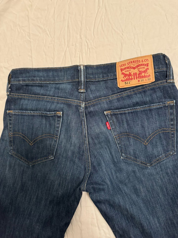 Jeans, Levis 511 str. 30/32 - tæt på