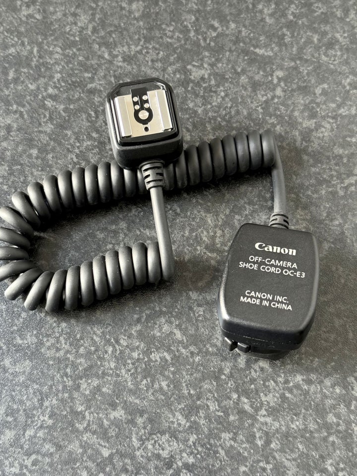 Canon TTL Cable OC-E3 til flash,