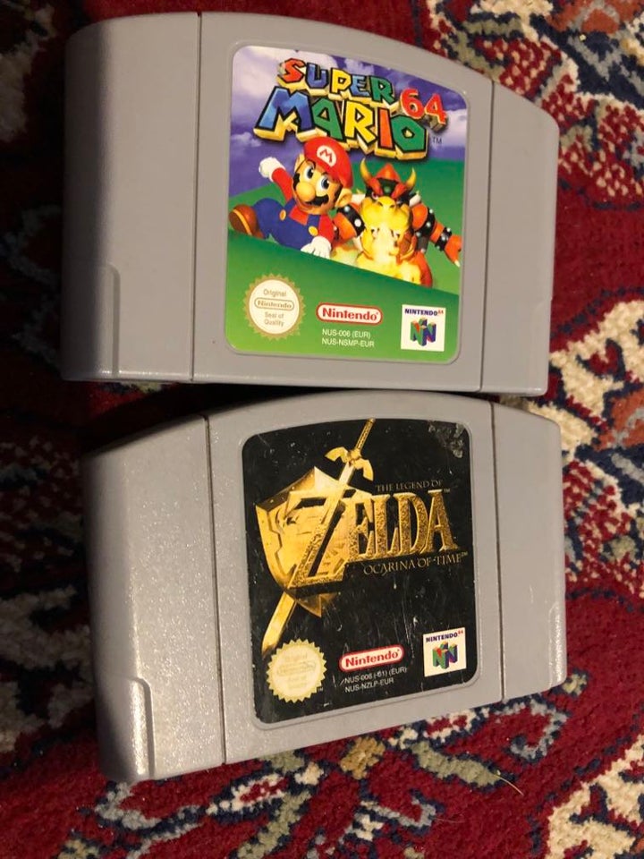 Super mario 64 + The legend of zelda