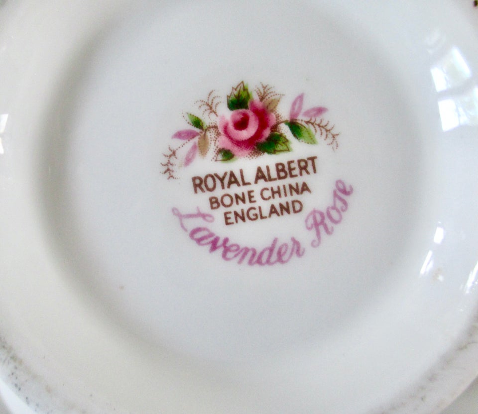 Porcelæn, Kaffestel, Royal Albert