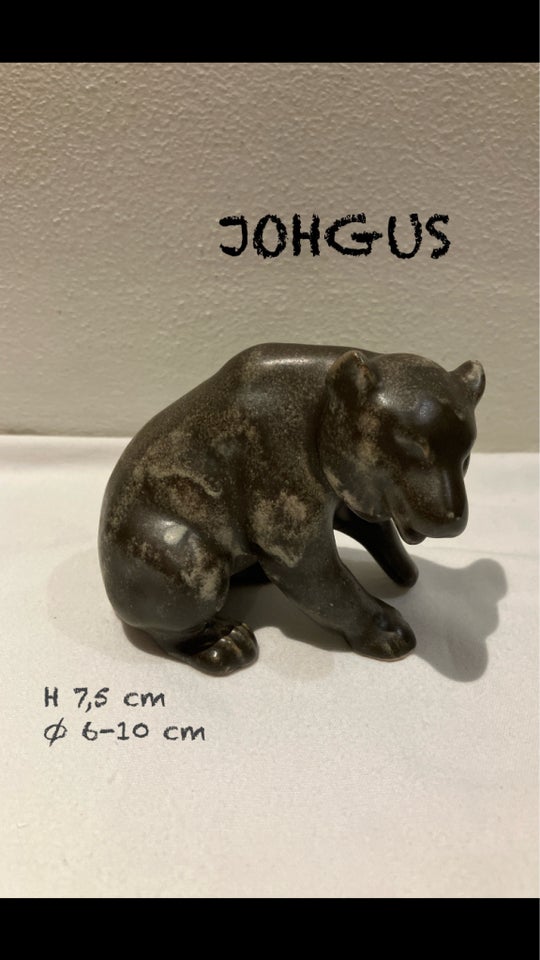 Stentøj bjørn, Johgus