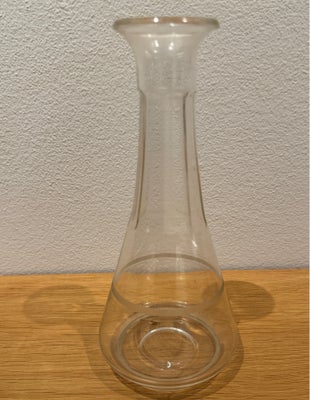 Glas Karaffel Antik