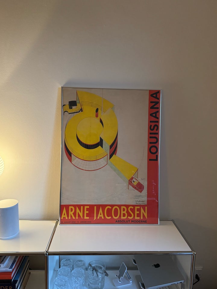 Plakat med ramme, Arne Jacobsen ,