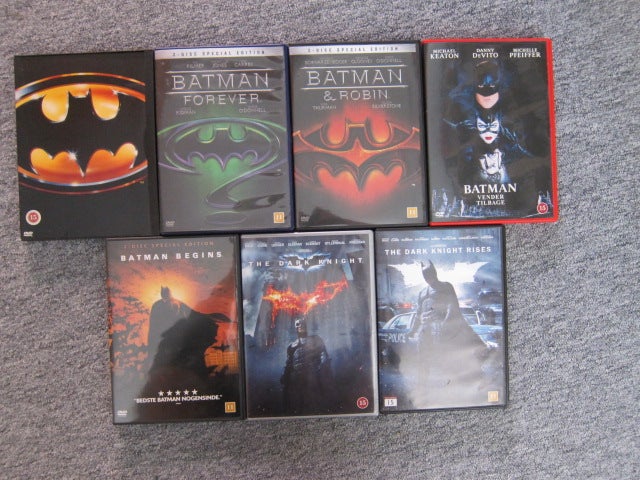 Batman serien, DVD, science