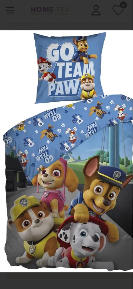 Sengetøj, Paw patrol