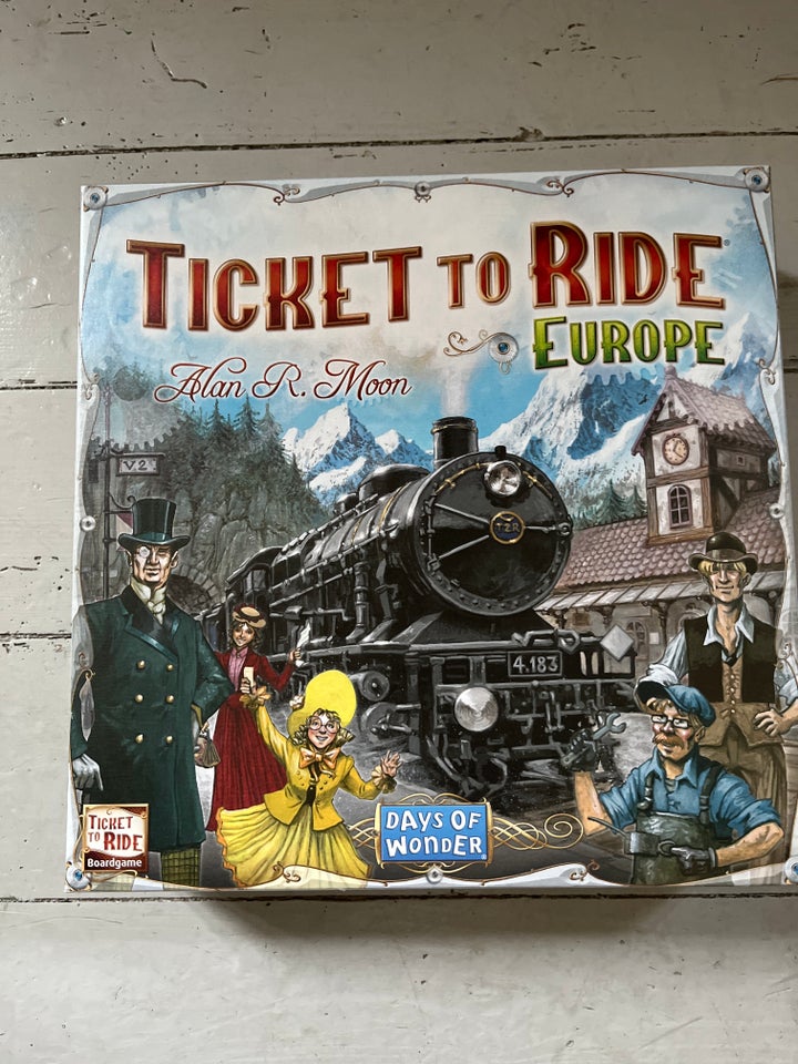 Ticket To Ride Europe, brætspil