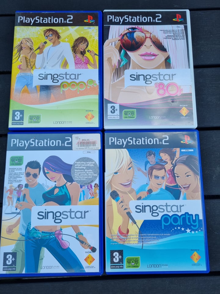 Singstar PS2 anden genre