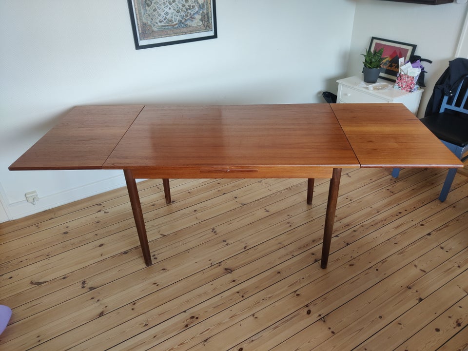 Spisebord Teak-finér b: 80 l: 120