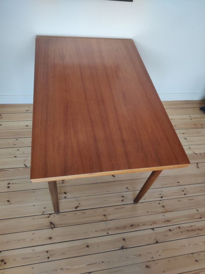 Spisebord Teak-finér b: 80 l: 120