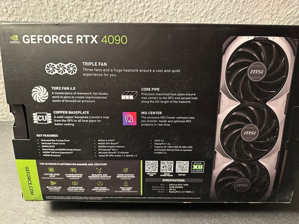 GEFORCE RTX 4090 VENTUS3X GEFORCE