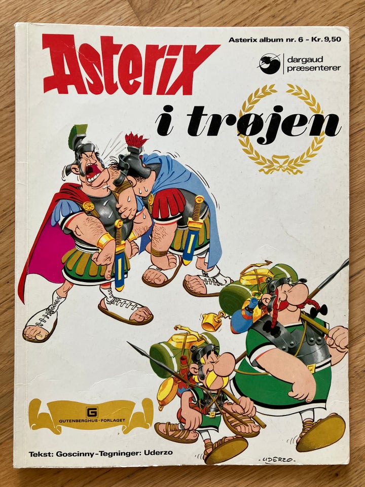 Asterix nr 6 - I trøjen Tegneserie