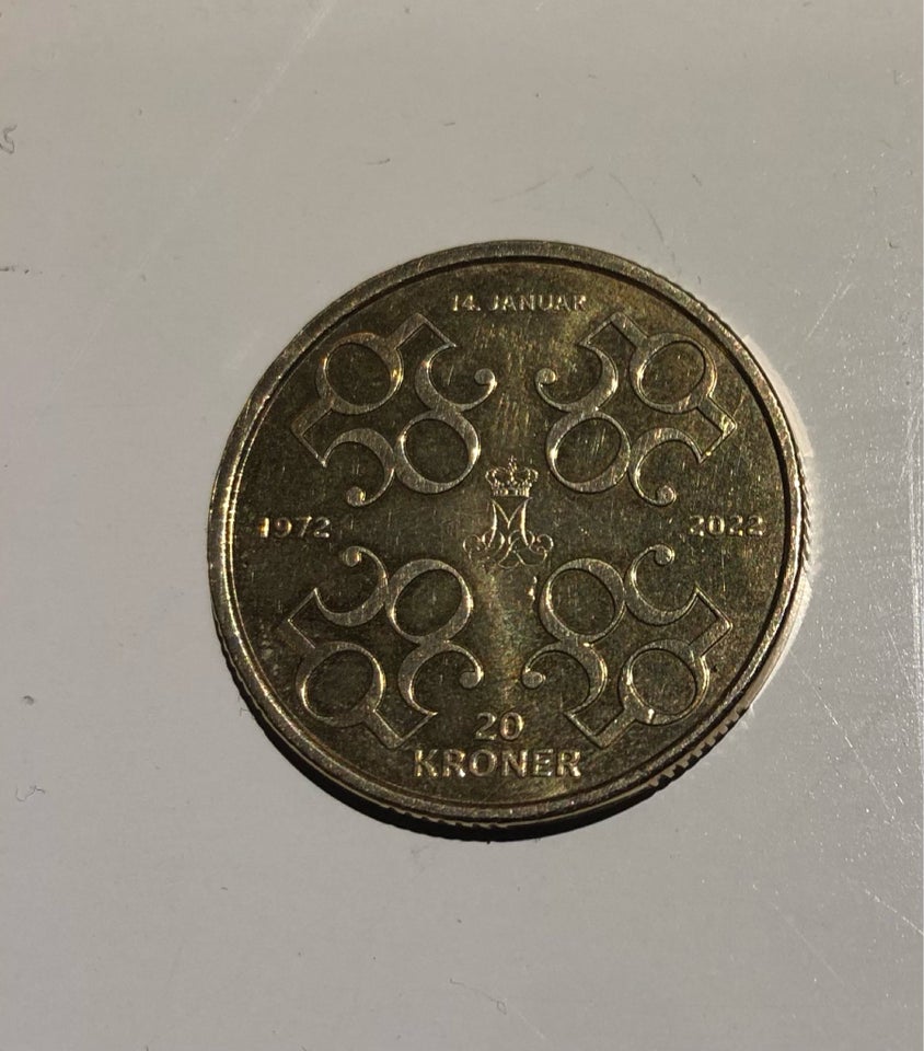 Danmark, mønter, 20kr