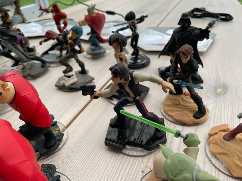 Disney Infinity 1 2 og 3 med mange